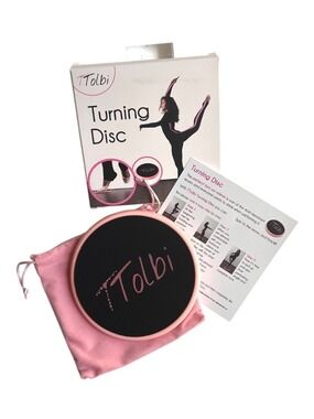 NIB TTOLBI Turning Disc for Dancers & Skaters Pink